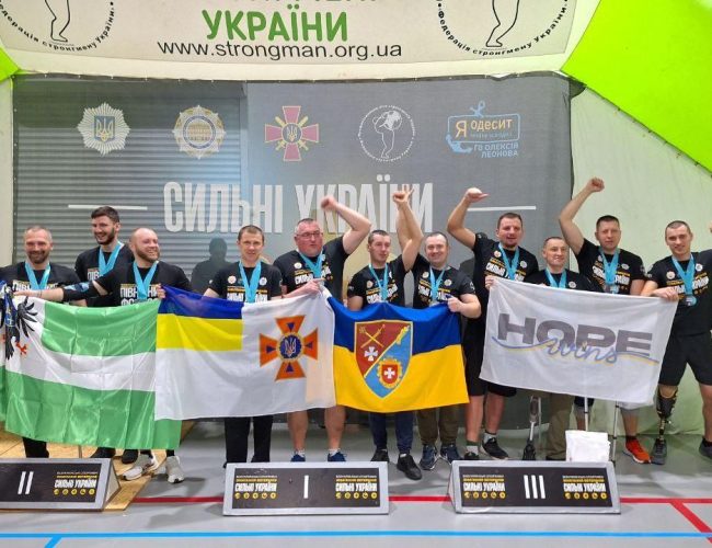 У Вишневому відбувся етап Кубка України з богатирського багатоборства серед ветеранів